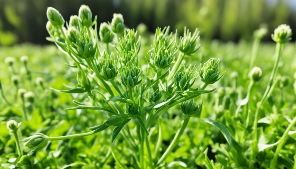 Fenugreek and Blessed Thistle